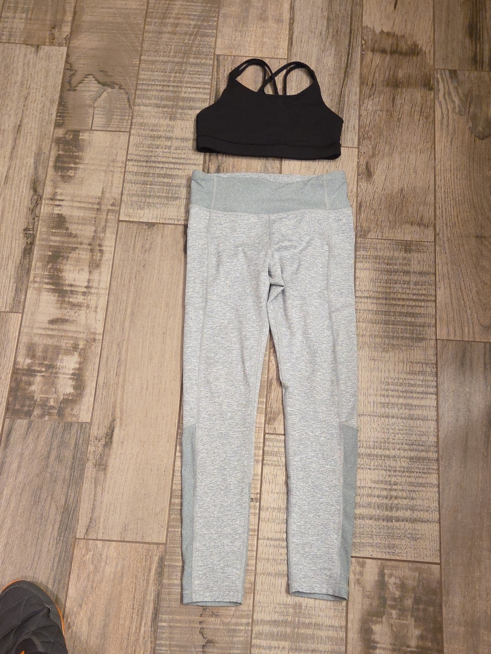 Athleta Light High-Rise Leggings And Bra